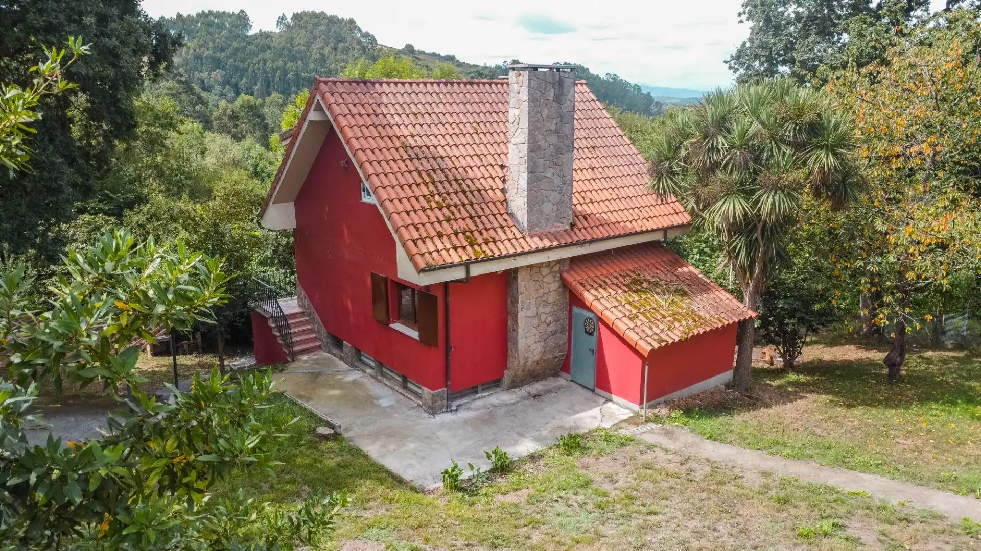 Exterior view of Houses for sale in Noreña  with Heating, Private garden and Terrace