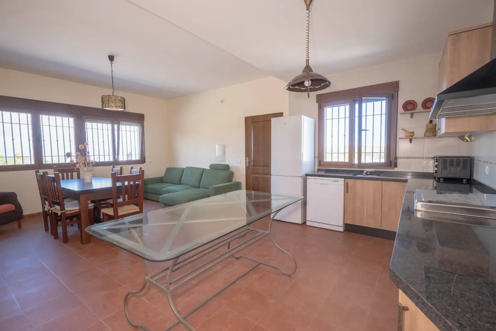 Cuina de Casa o xalet en venda en Murtas amb Jardí privat, Terrassa i Piscina