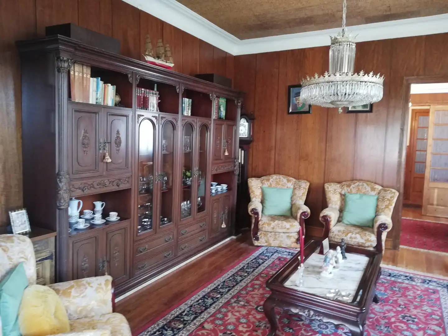 Sala d'estar de Finca rústica en venda en Castrillón amb Calefacció