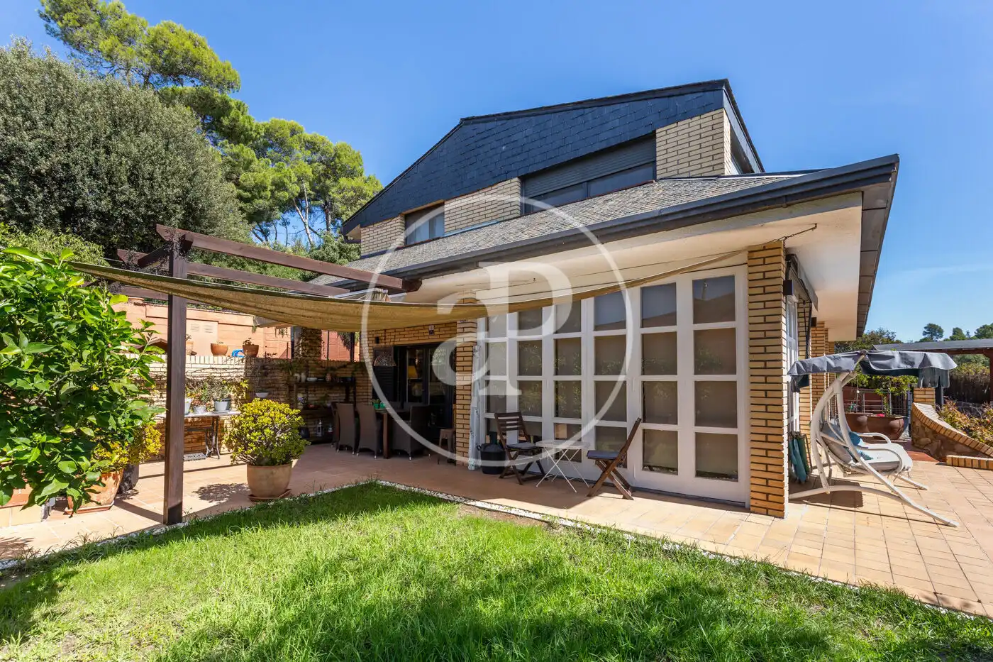 Terrassa de Casa o xalet en venda en Valldoreix