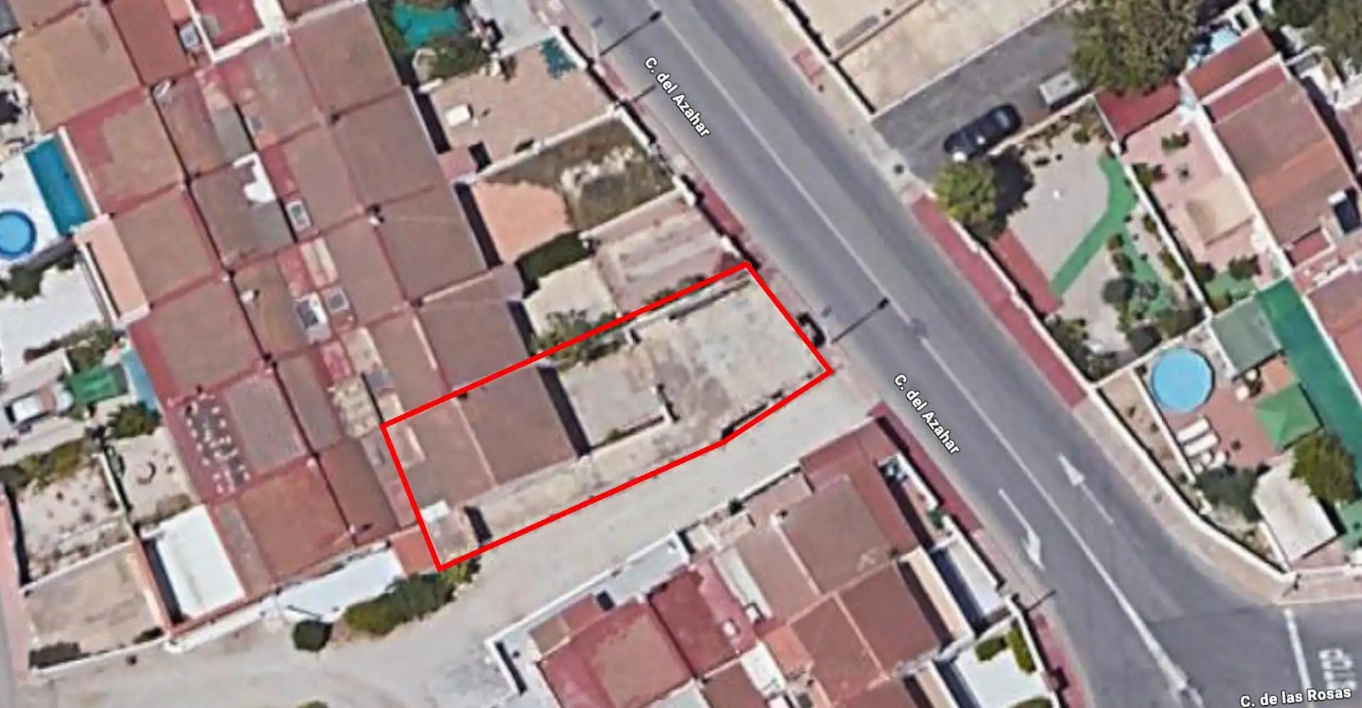 Vista exterior de Casa adosada en venta en Torrevieja con Jardín privado, Trastero y Amueblado