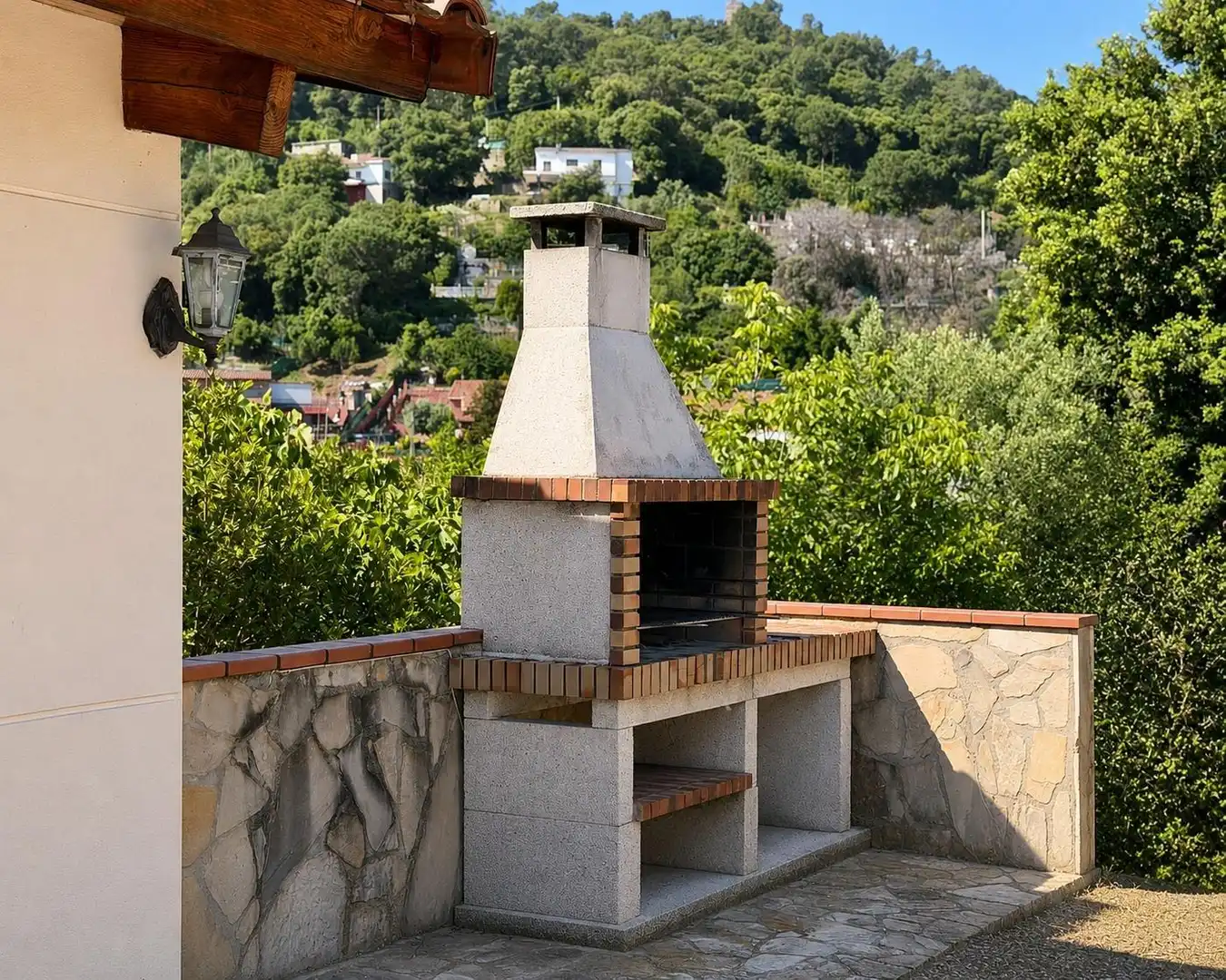 Terraza de Casa o chalet en venta en Bigues i Riells del Fai con Calefacción, Jardín privado y Terraza