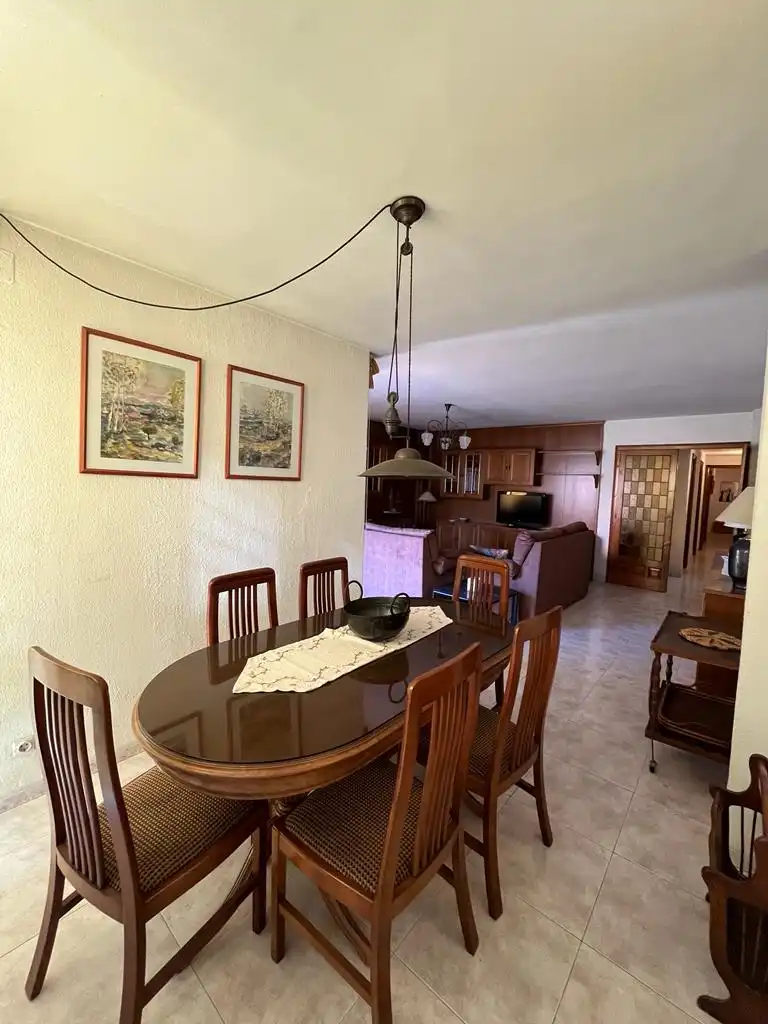 Esszimmer von Wohnung zur Miete in Palamós mit Terrasse, Möbliert und Ofen