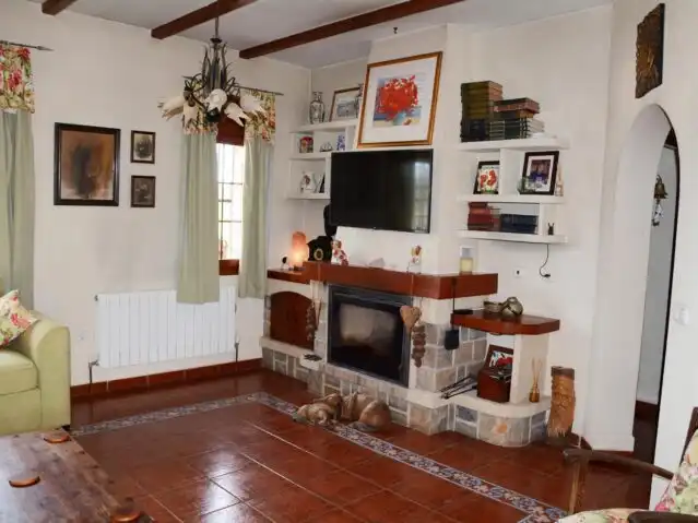 Sala de estar de Casa o chalet en venta en Alicante / Alacant con Aire acondicionado
