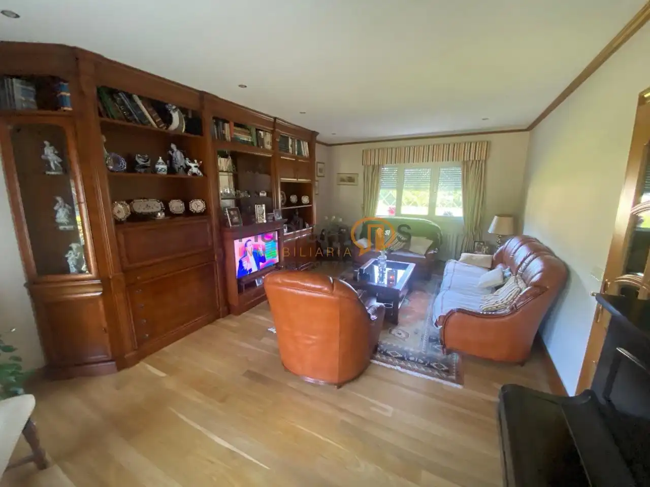 Sala de estar de Casa o chalet en venta en A Illa de Arousa  con Calefacción, Jardín privado y Terraza