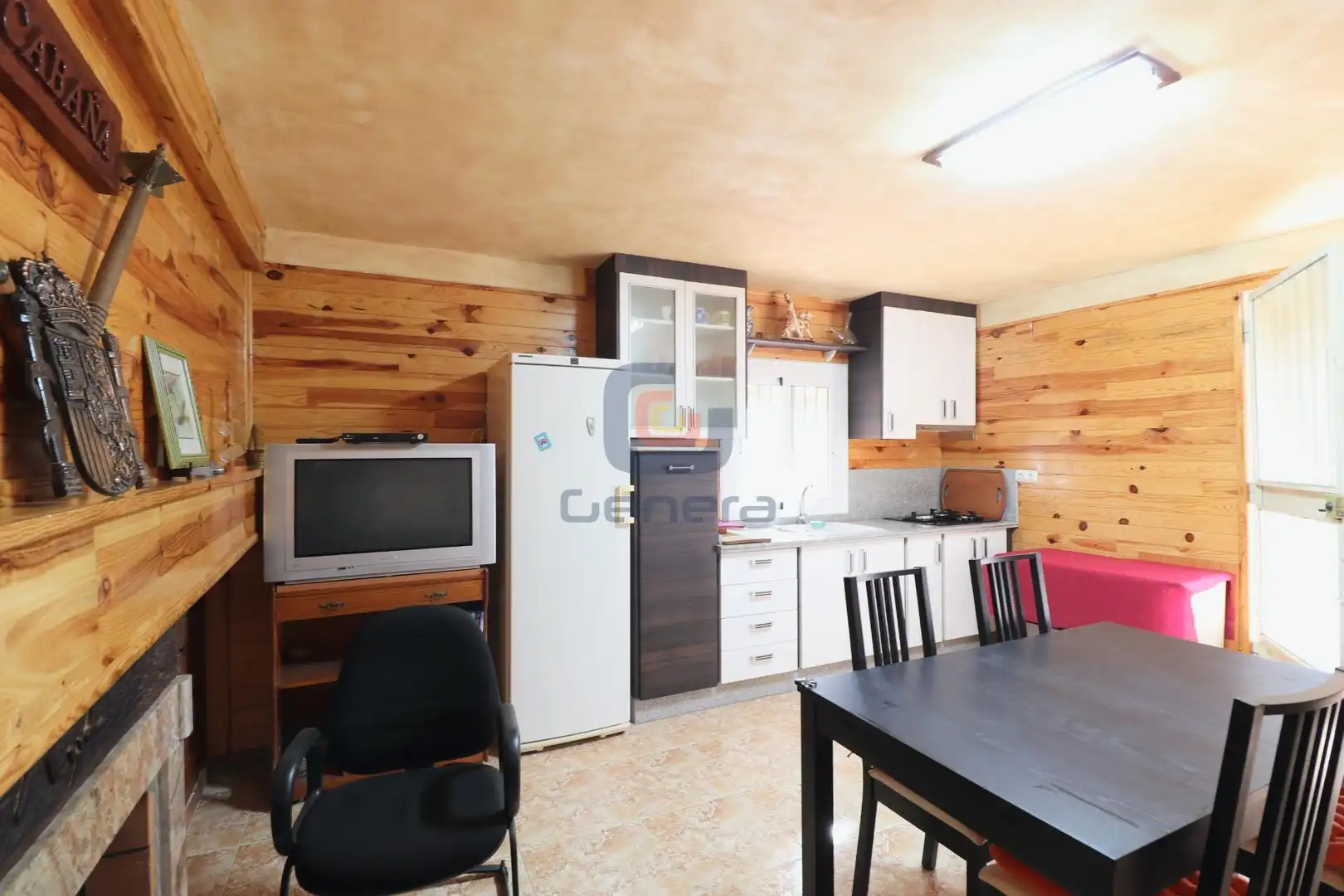 Cocina de Casa o chalet en venta en San Vicente del Raspeig / Sant Vicent del Raspeig con Aire acondicionado, Calefacción y Jardín privado