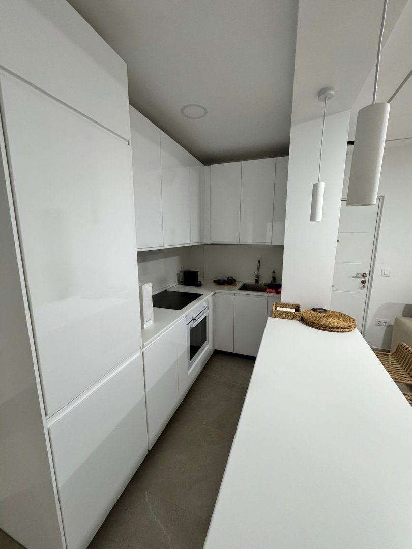 Kitchen of Apartment for sale in  Sevilla Capital  with Air Conditioner, Heating and Furnished
