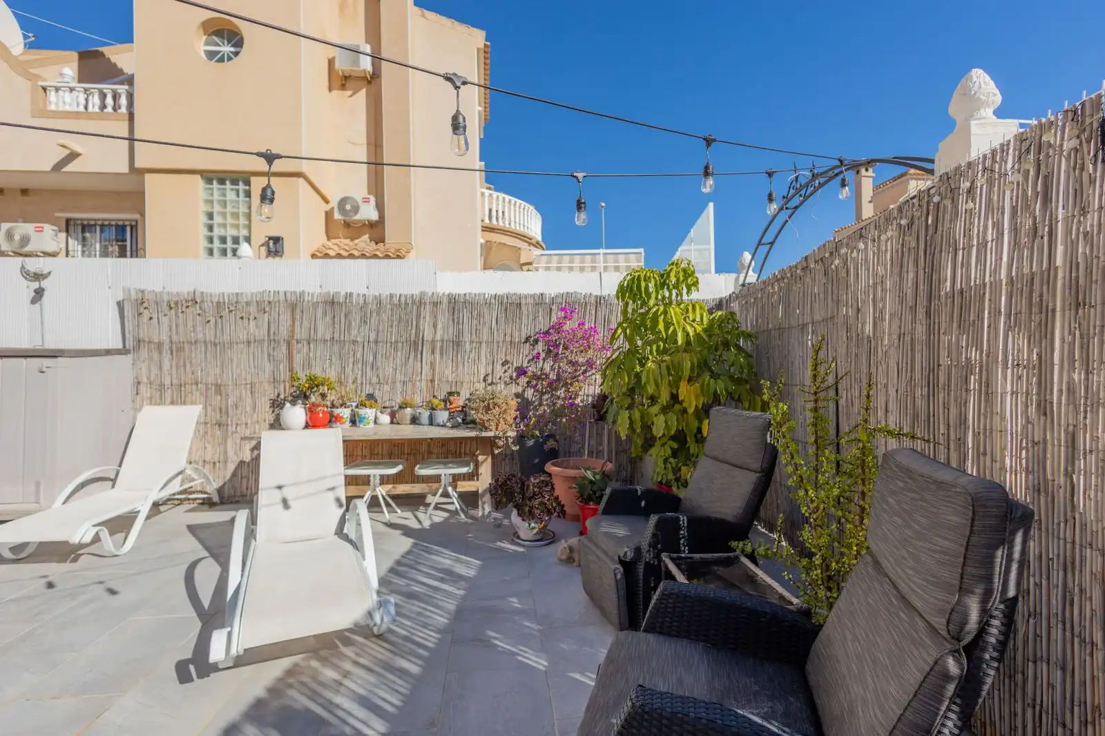 Terraza de Casa adosada en venta en Orihuela con Jardín privado, Terraza y Piscina