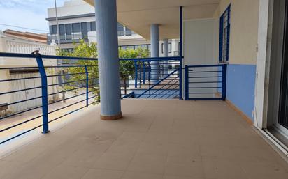 Terrace of Apartment for sale in Chilches / Xilxes  with Air Conditioner, Terrace and Furnished