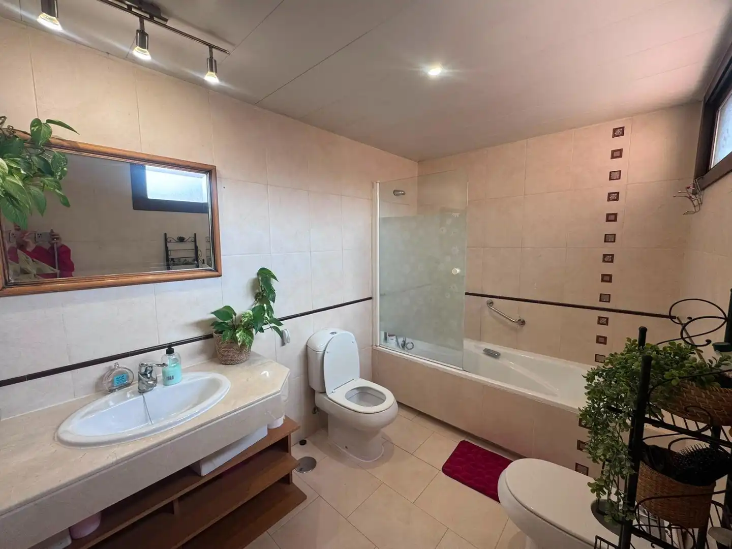 Baño de Casa adosada en venta en Yebes con Calefacción, Balcón y Piscina comunitaria