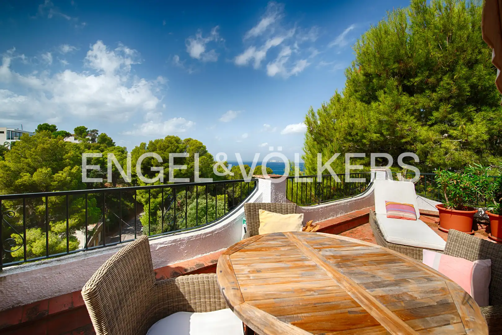 Terraza de Casa o chalet en venta en Roses con Jardín privado, Terraza y Amueblado