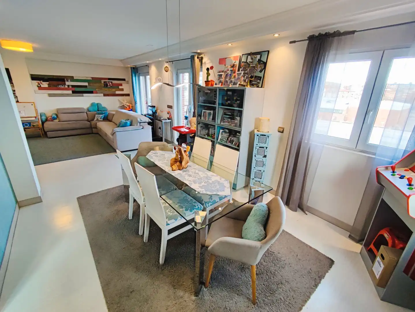Dining room of Attic for sale in Palencia  with Air Conditioner, Heating and Parquet flooring