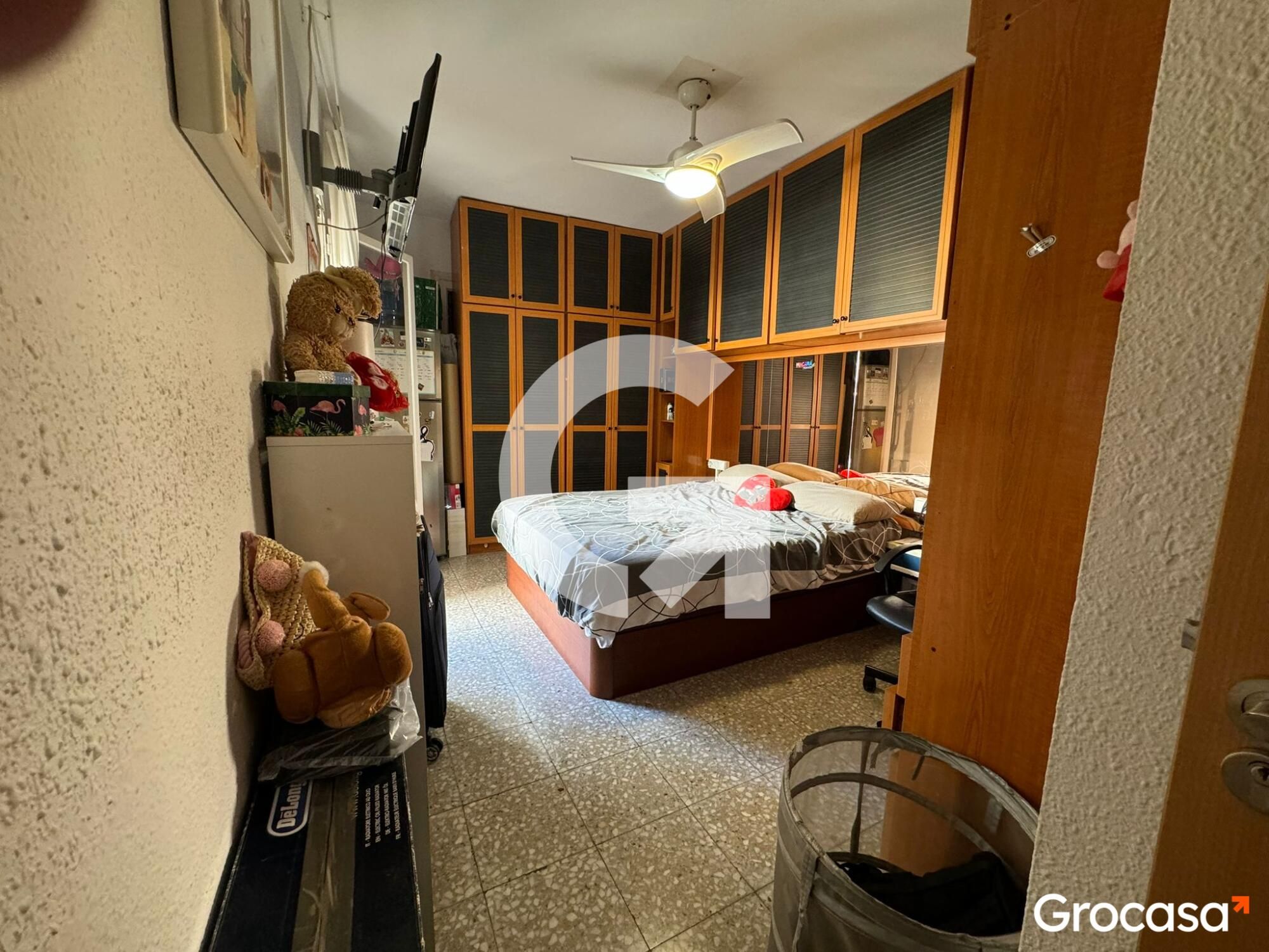 Bedroom of Flat for sale in L'Hospitalet de Llobregat  with Oven and Balcony