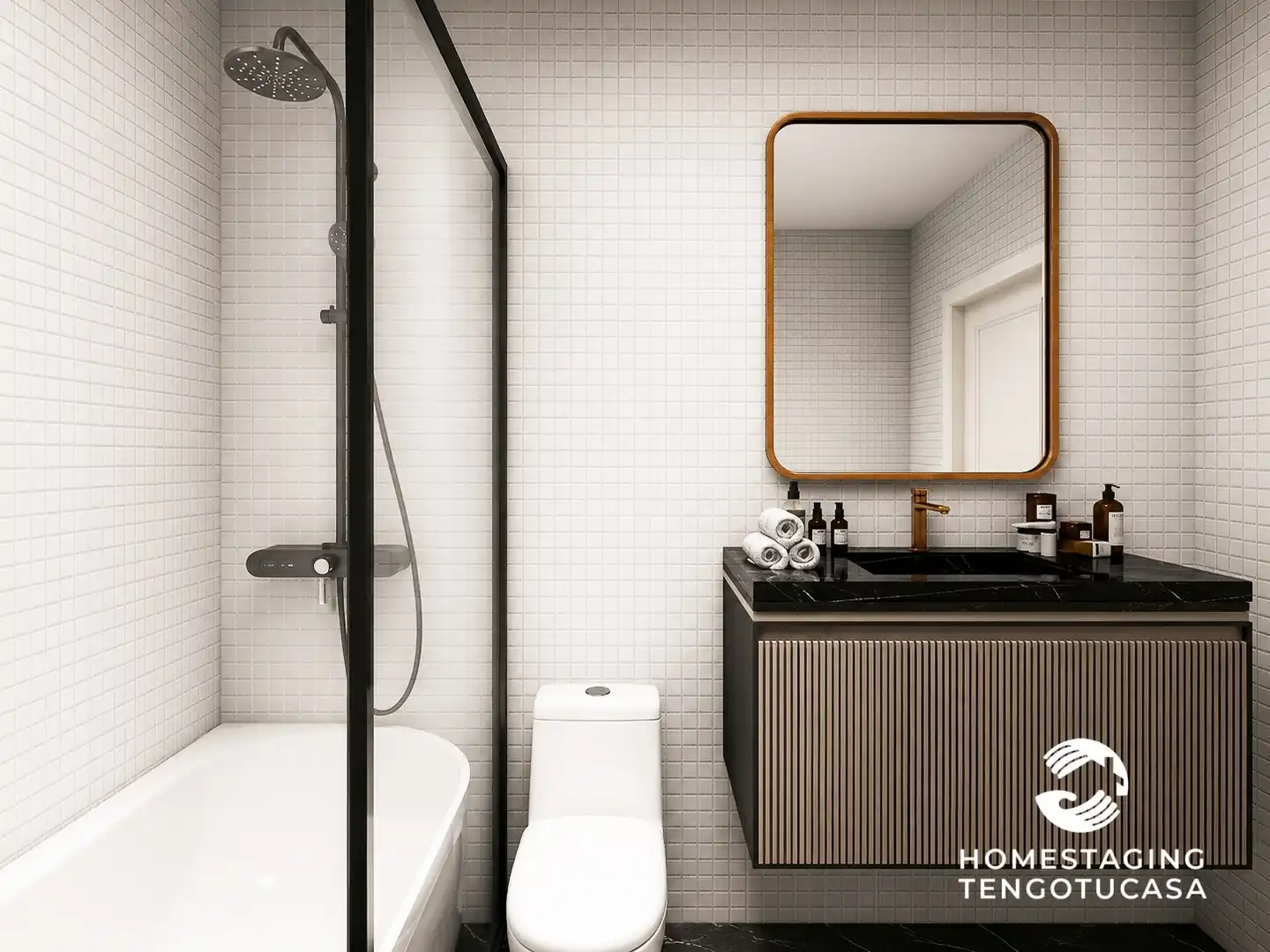 Baño de Piso en venta en Madrid con Terraza, Amueblado y Horno