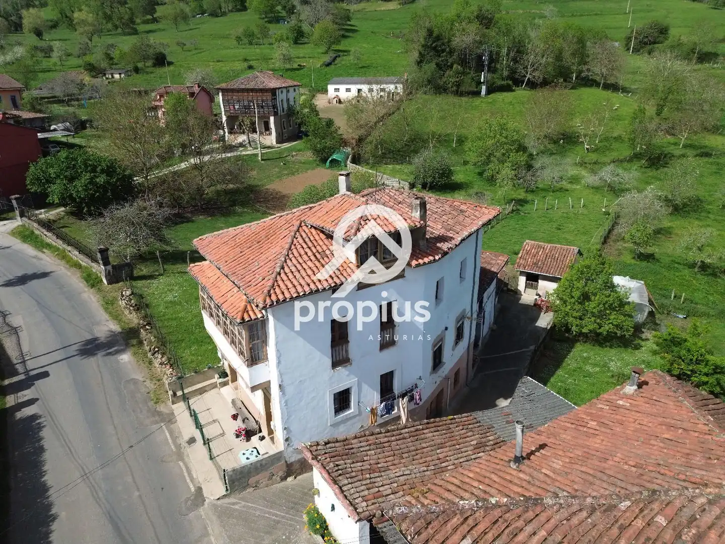 Exterior view of Flat for sale in Piloña  with Heating, Storage room and Balcony