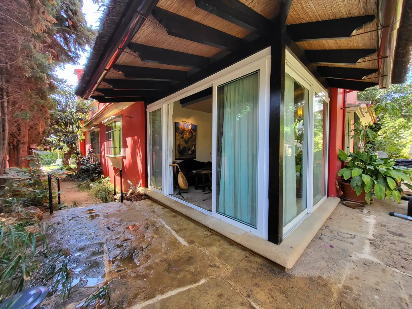 Vista exterior de Casa o chalet en venta en Marbella con Aire acondicionado, Jardín privado y Terraza