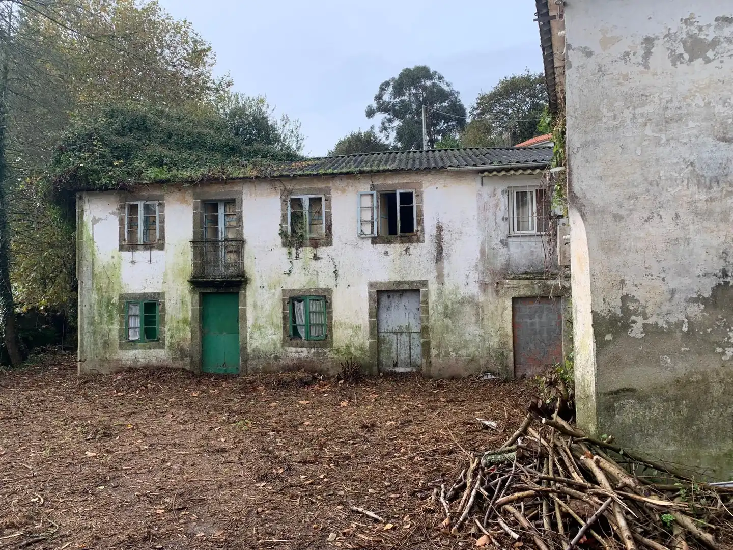 Außenansicht von Haus oder Chalet zum Verkauf in Ferrol mit Balkon