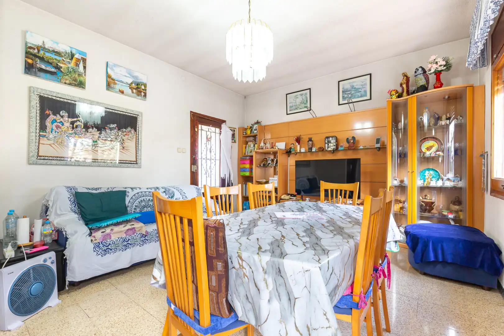 Menjador de Casa o xalet en venda en Sant Cugat del Vallès amb Aire condicionat, Calefacció i Terrassa