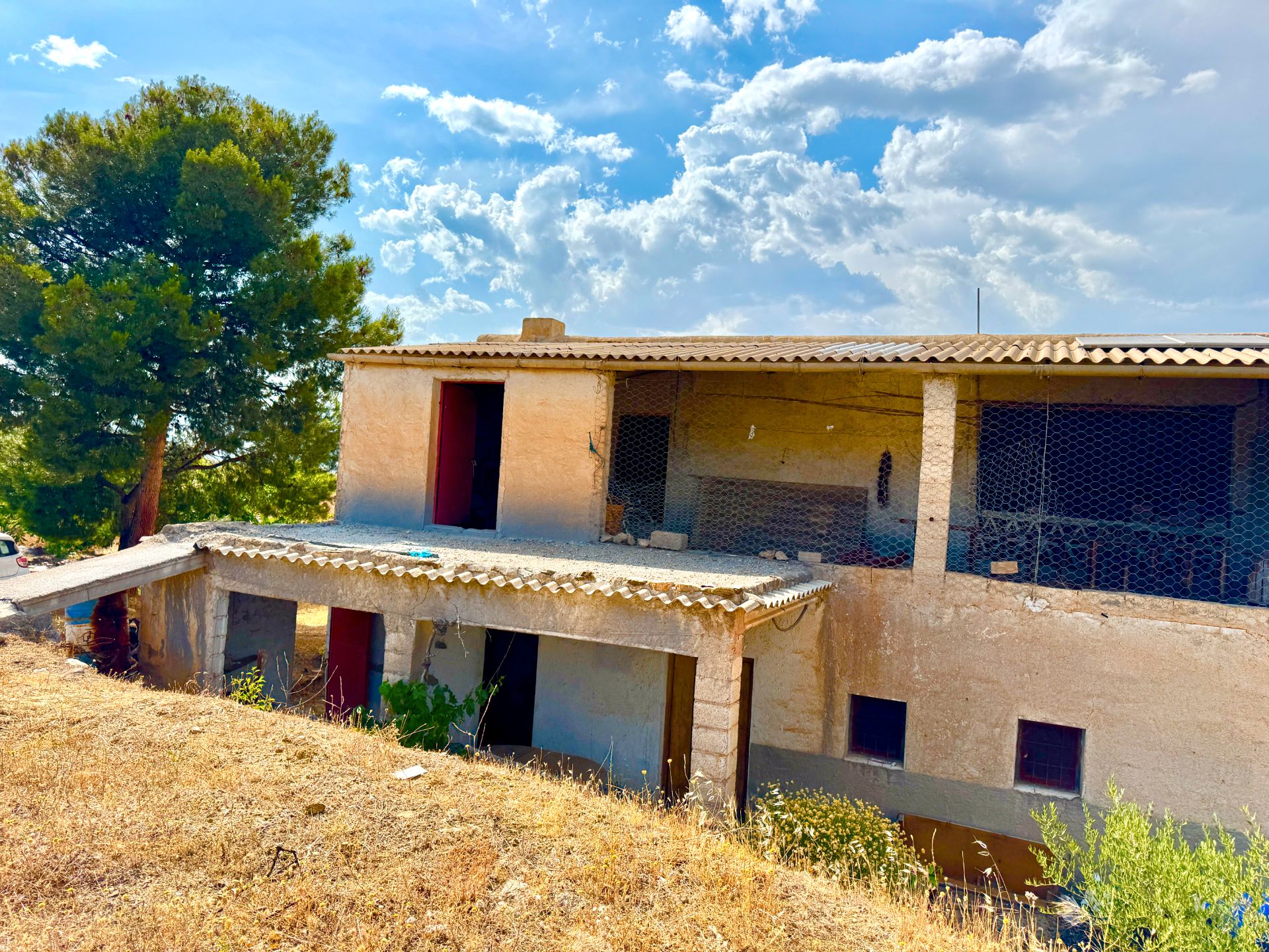 Exterior view of Country house for sale in Cádiar  with Private garden, Terrace and Storage room