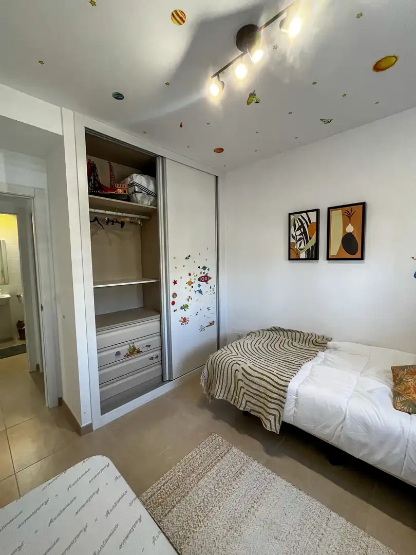 Bedroom of Apartments for rent in Orihuela  with Air Conditioner, Terrace and Furnished