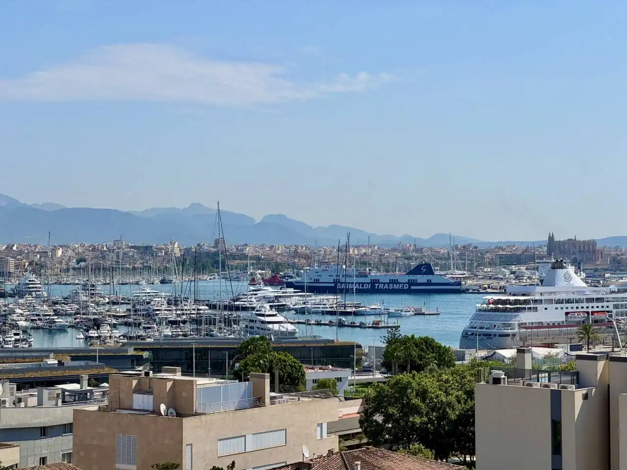 Vista exterior de Àtic en venda en  Palma de Mallorca amb Aire condicionat, Calefacció i Terrassa