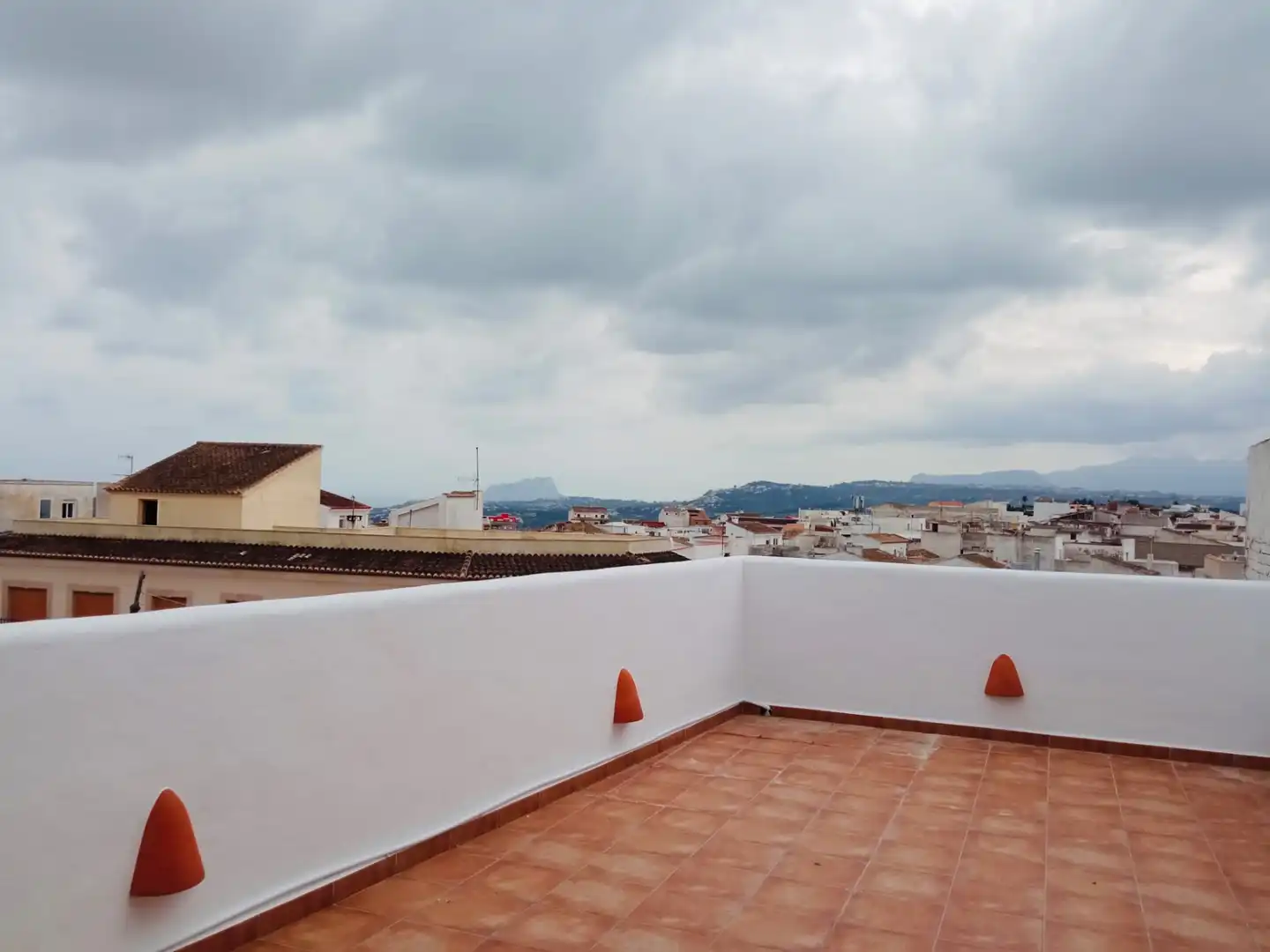 Terrassa de Casa adosada en venda en Benitachell / El Poble Nou de Benitatxell amb Aire condicionat, Terrassa i Traster
