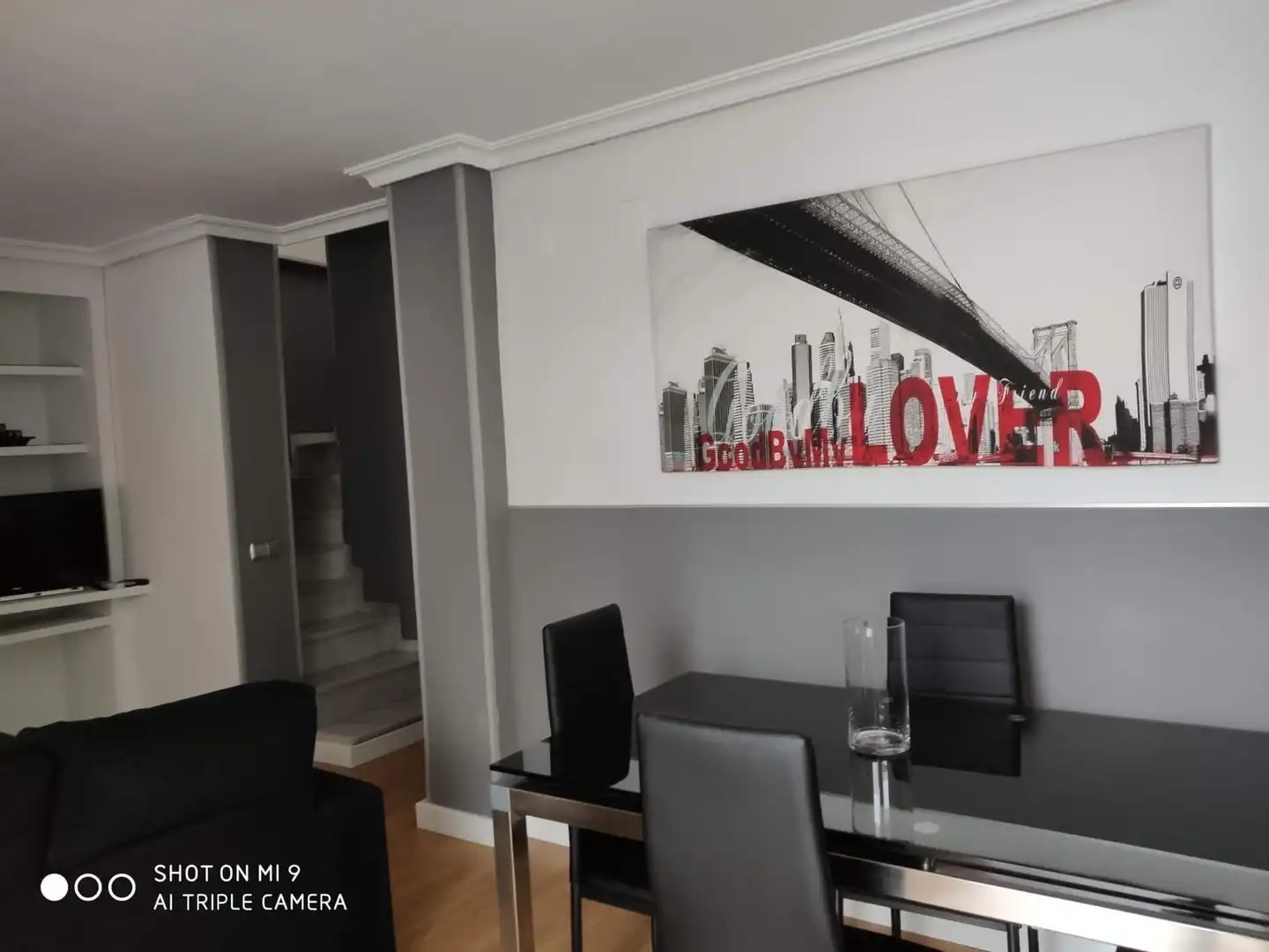 Menjador de Casa adosada de lloguer en Algeciras
