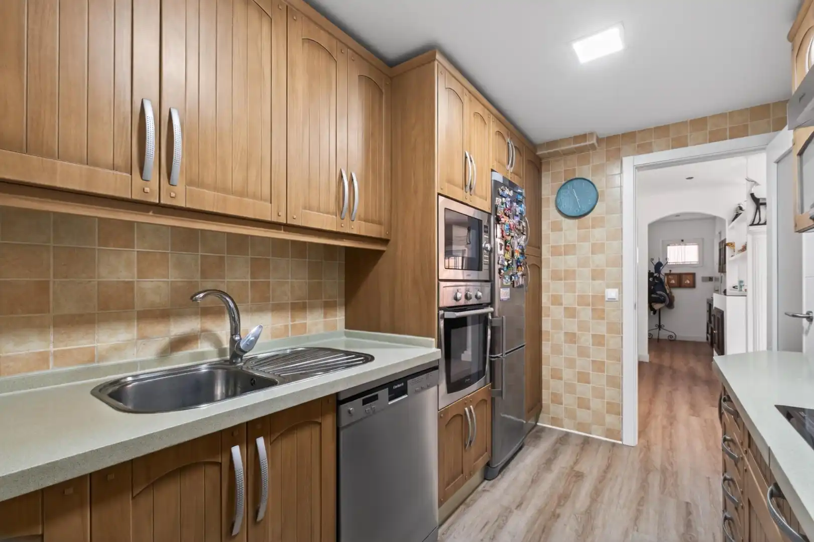Cocina de Casa adosada en venta en Alhaurín de la Torre con Aire acondicionado, Terraza y Trastero