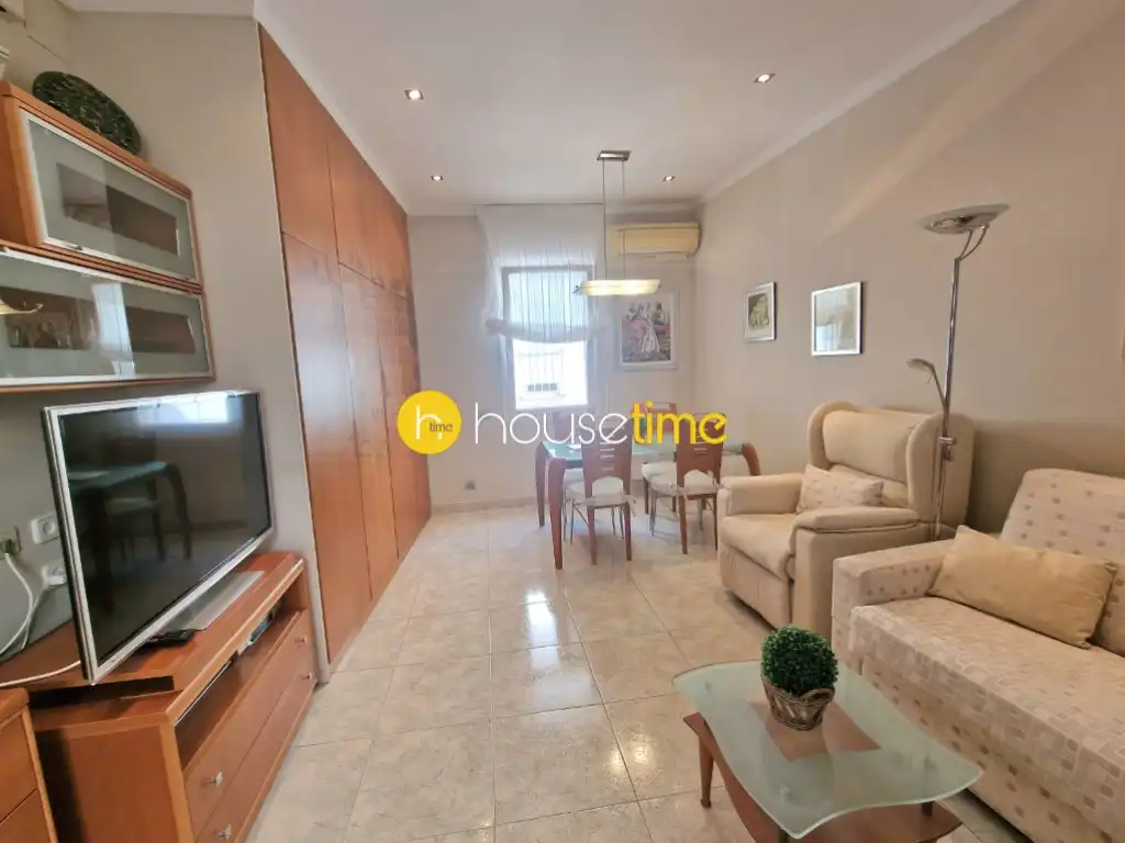 Sala de estar de Ático en venta en Barcelona