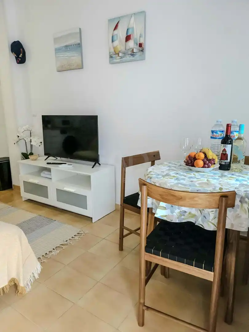 Sala de estar de Casa adosada en venta en Santa Pola con Aire acondicionado, Calefacción y Terraza