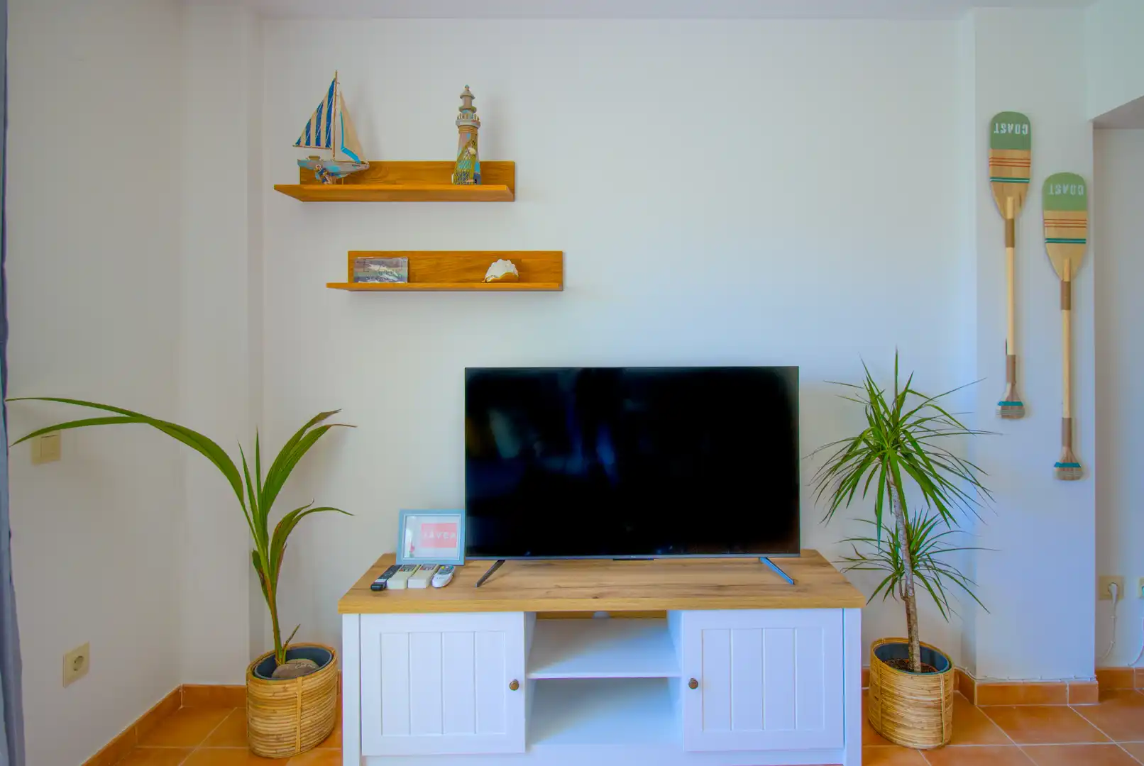 Sala de estar de Ático de alquiler en Jávea / Xàbia con Aire acondicionado, Calefacción y Terraza