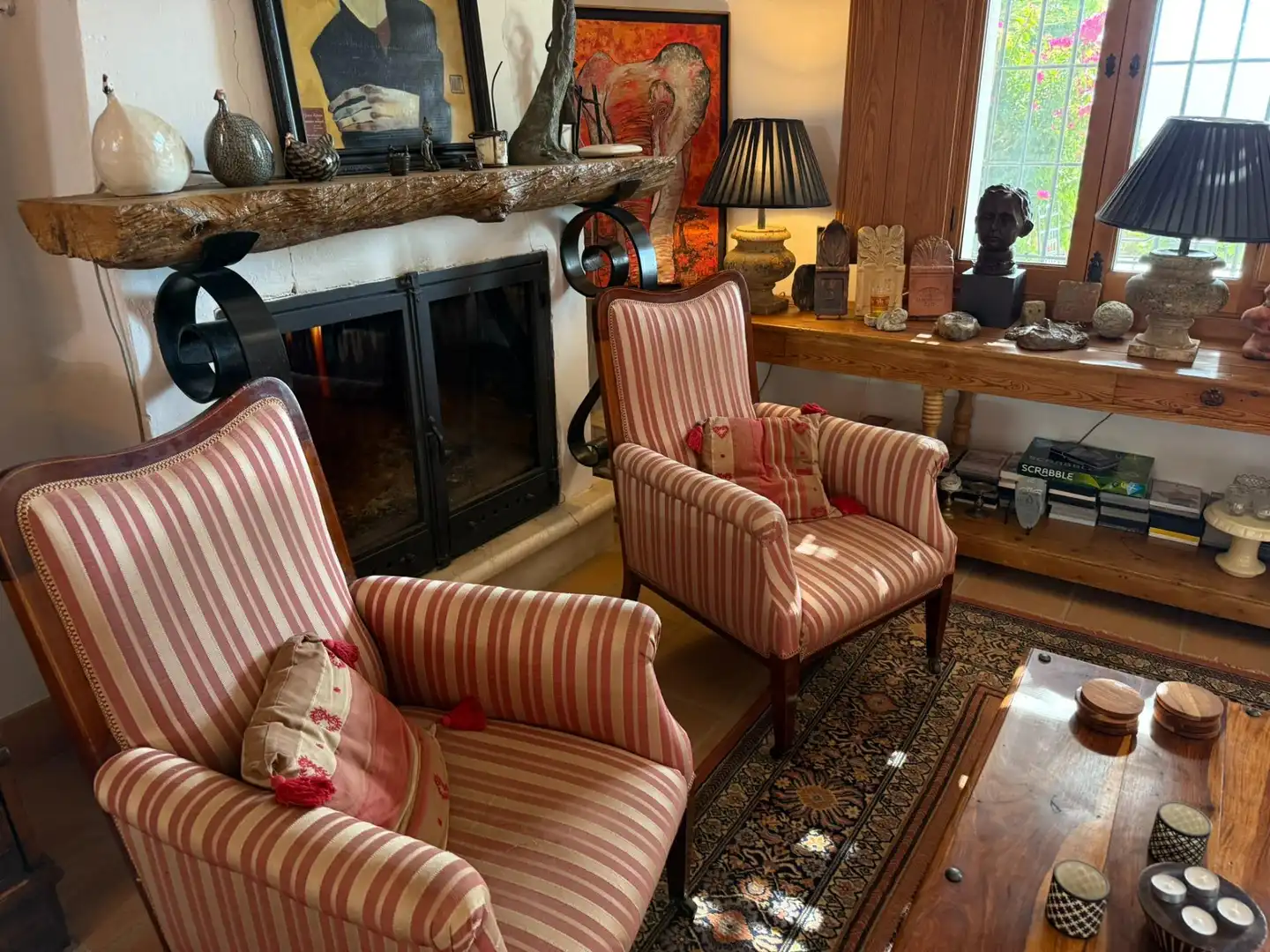 Sala d'estar de Finca rústica en venda en Álora amb Aire condicionat, Calefacció i Terrassa