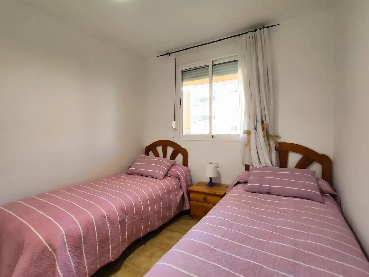 Bedroom of Flat for rent in Dénia  with Air Conditioner, Heating and Terrace