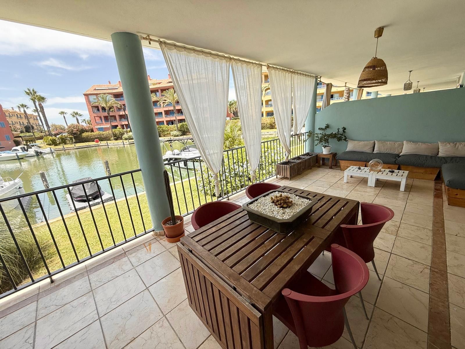 Terrace of Planta baja for rent in Sotogrande  with Air Conditioner, Terrace and Swimming Pool