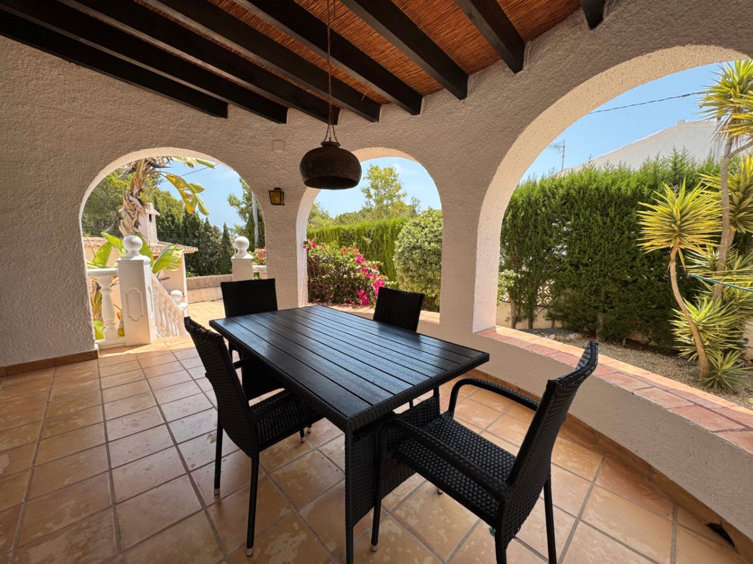 Terrace of House or chalet for sale in Benissa  with Air Conditioner, Heating and Private garden