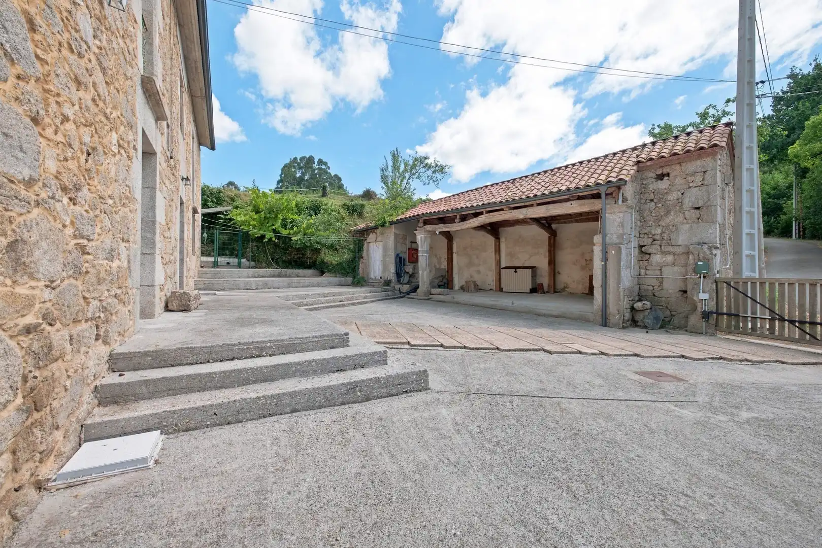 Vista exterior de Finca rústica en venta en Vilarmaior con Calefacción, Jardín privado y Terraza