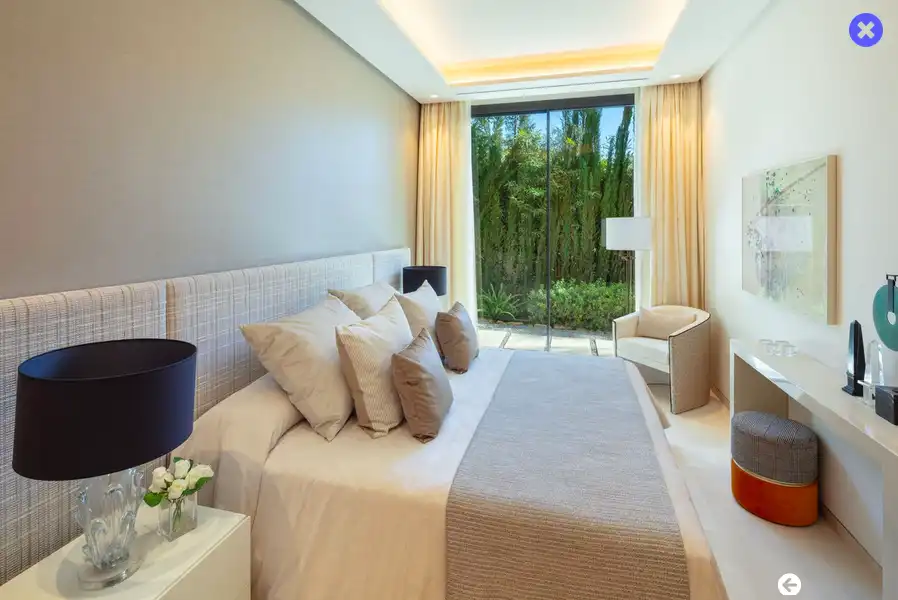 Bedroom of Houses for rent in Marbella  with Air Conditioner, Private garden and Terrace