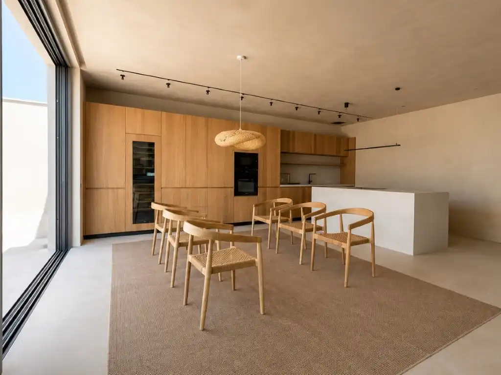 Comedor de Casa adosada en venta en Ses Salines con Aire acondicionado, Jardín privado y Terraza