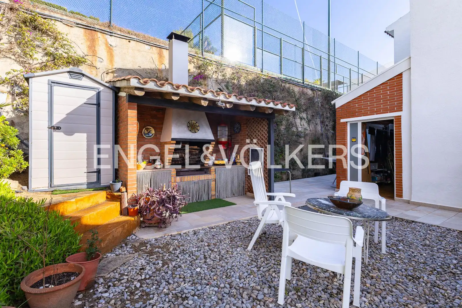 Terraza de Casa o chalet en venta en Arenys de Mar con Aire acondicionado, Calefacción y Jardín privado