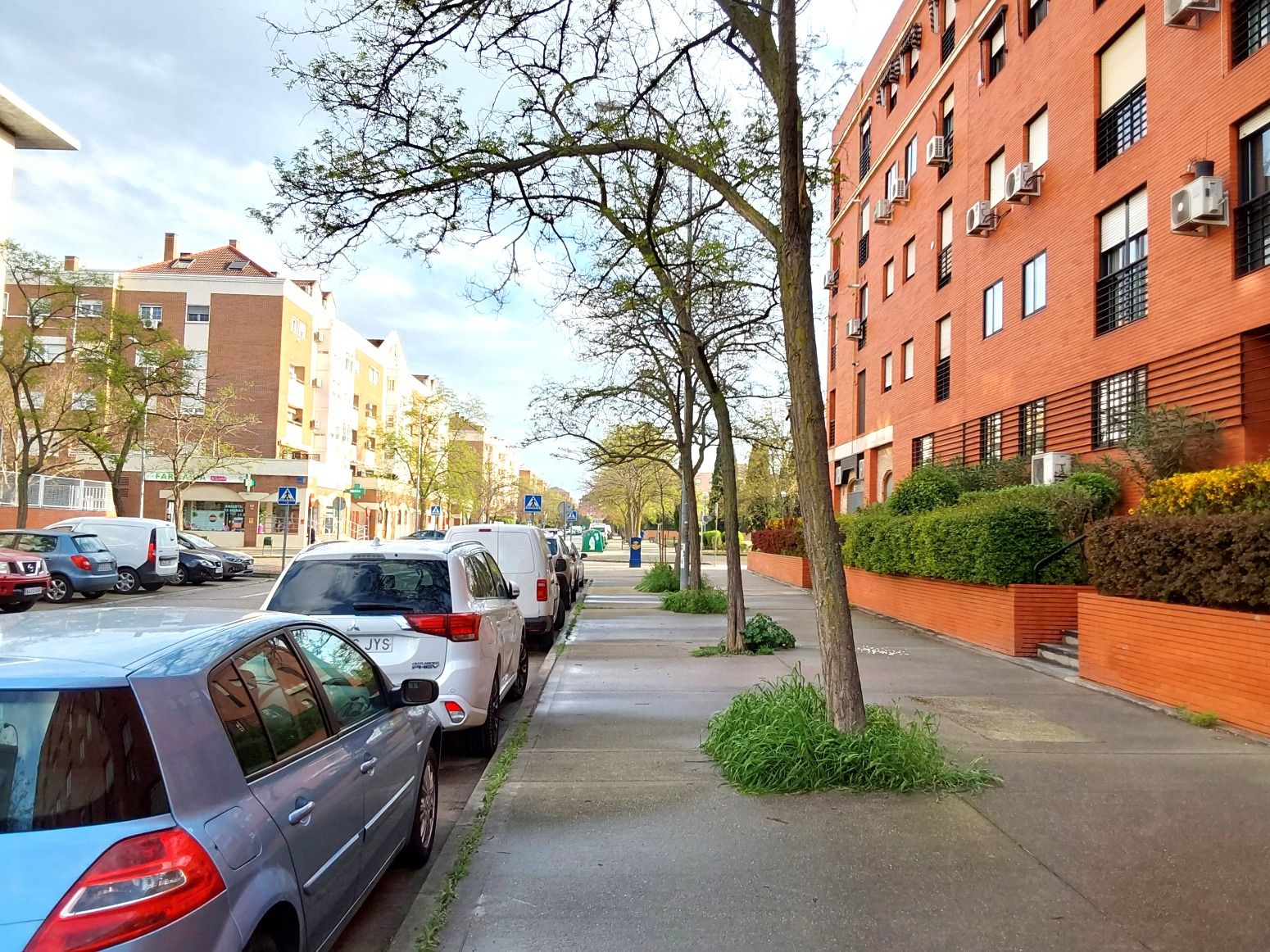 Exterior view of Flat for sale in Leganés  with Heating, Private garden and Parquet flooring