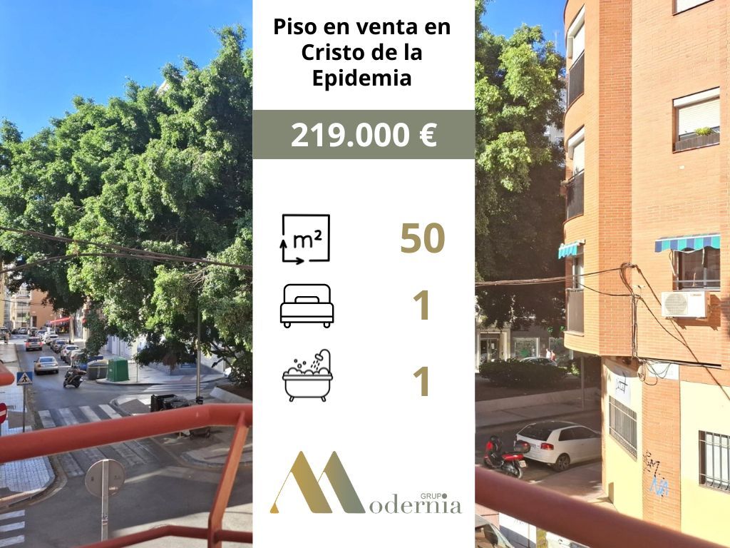 Exterior view of Flat for sale in Málaga Capital  with Balcony