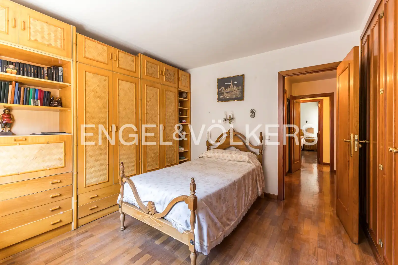 Schlafzimmer von Wohnung zum Verkauf in Madrid mit Heizung, Parkett und Abstellraum