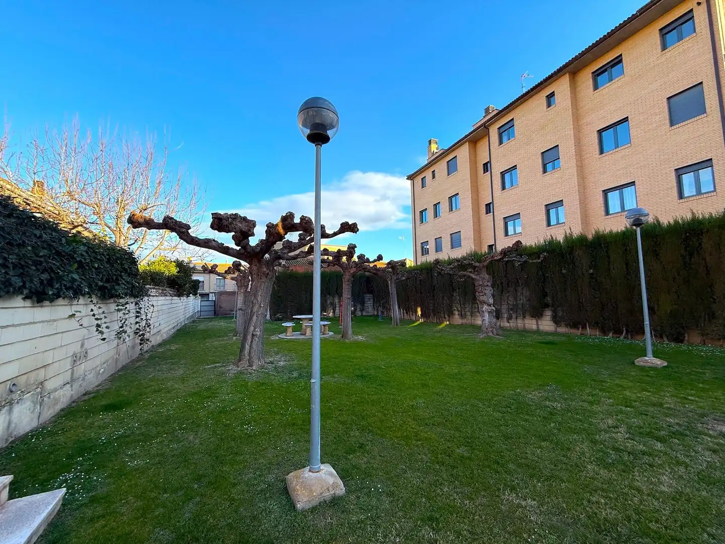 Garten von Einfamilien-Reihenhaus zum Verkauf in Villanueva de Gállego mit Terrasse