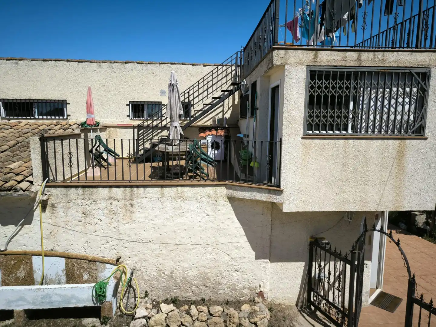 Terrassa de Finca rústica en venda en El Vendrell amb Aire condicionat, Jardí privat i Terrassa