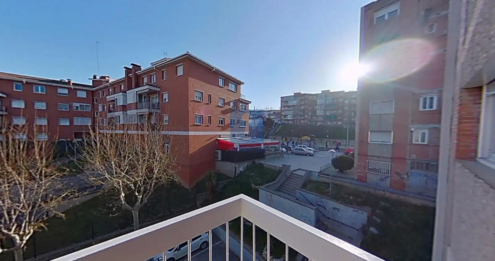 Außenansicht von Wohnung zum Verkauf in Santa Perpètua de Mogoda mit Terrasse