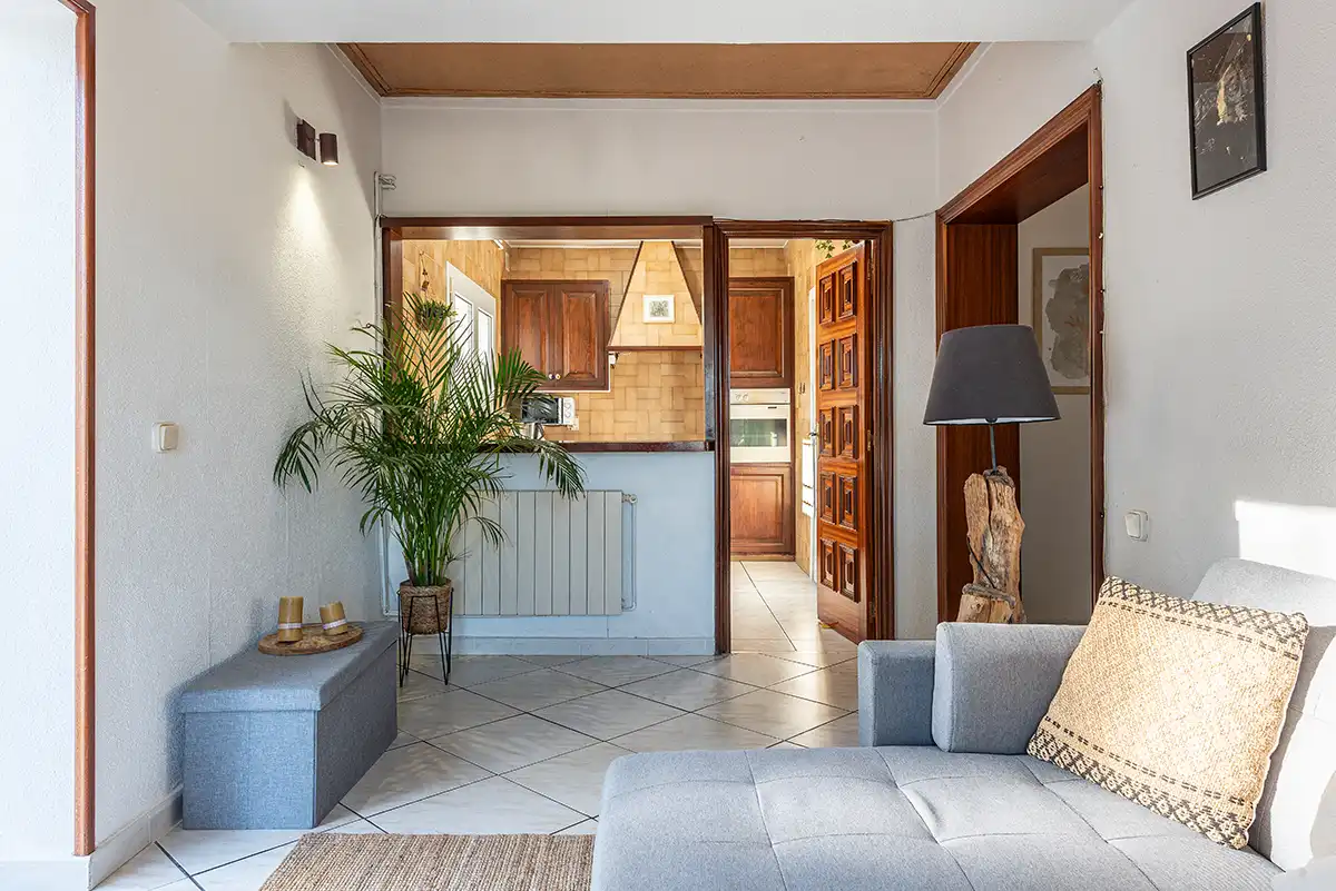 Living room of Houses for sale in Sant Pere de Ribes  with Heating, Terrace and Swimming Pool