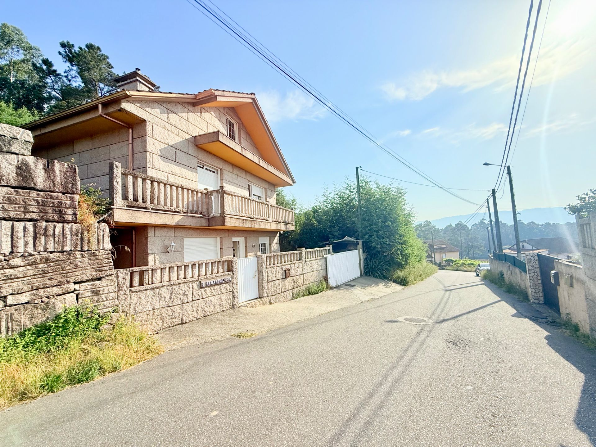 Exterior view of House or chalet for sale in O Porriño    with Private garden, Terrace and Storage room