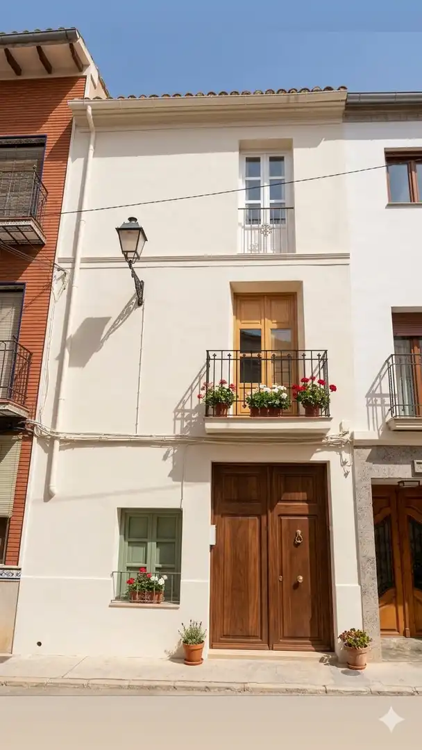 Terraza de Casa o chalet en venta en L'Alcúdia de Crespins con Terraza, Trastero y Amueblado