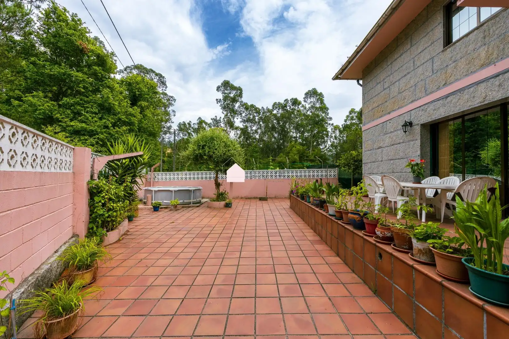 Terraza de Casa o chalet en venta en Gondomar con Calefacción, Jardín privado y Trastero