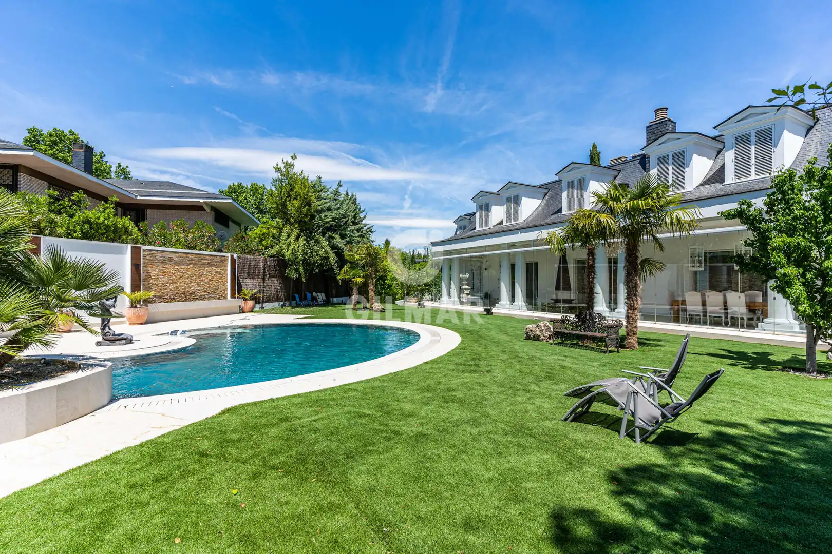 Jardí de Casa o xalet en venda en Pozuelo de Alarcón amb Calefacció, Jardí privat i Piscina